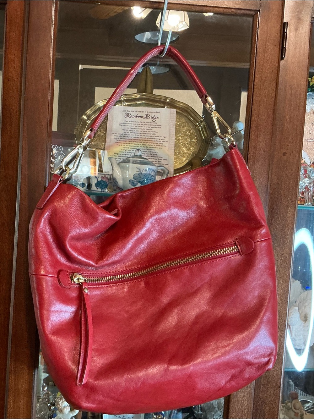 NEIMAN MARCUS leather should bag